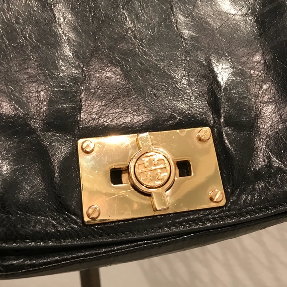 SOLD ❌ Tory Burch Black Crossbody Messenger Bag - Picture 8 of 8